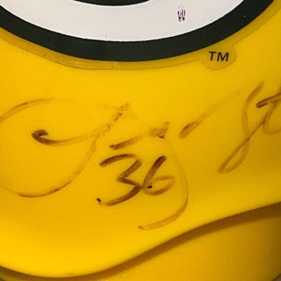 LeRoy Butler Autographed VTG 1992 Green Bay Packer Team Mug helmet cup/coozie - Picture 2 of 7